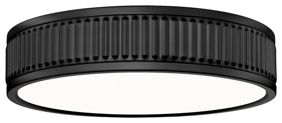 Stari LED Flush Mount in Matte Black