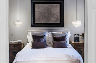 Eos Mini Hardwired Pendant, Black/White