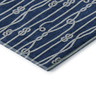 Addison Premium Washable Mayfield AMF152 Blue 1'8" x 2'6" Rug