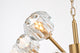 18 Light Pendant, Gold