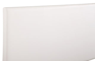 Novo Faux Leather Headboard, White, Queen