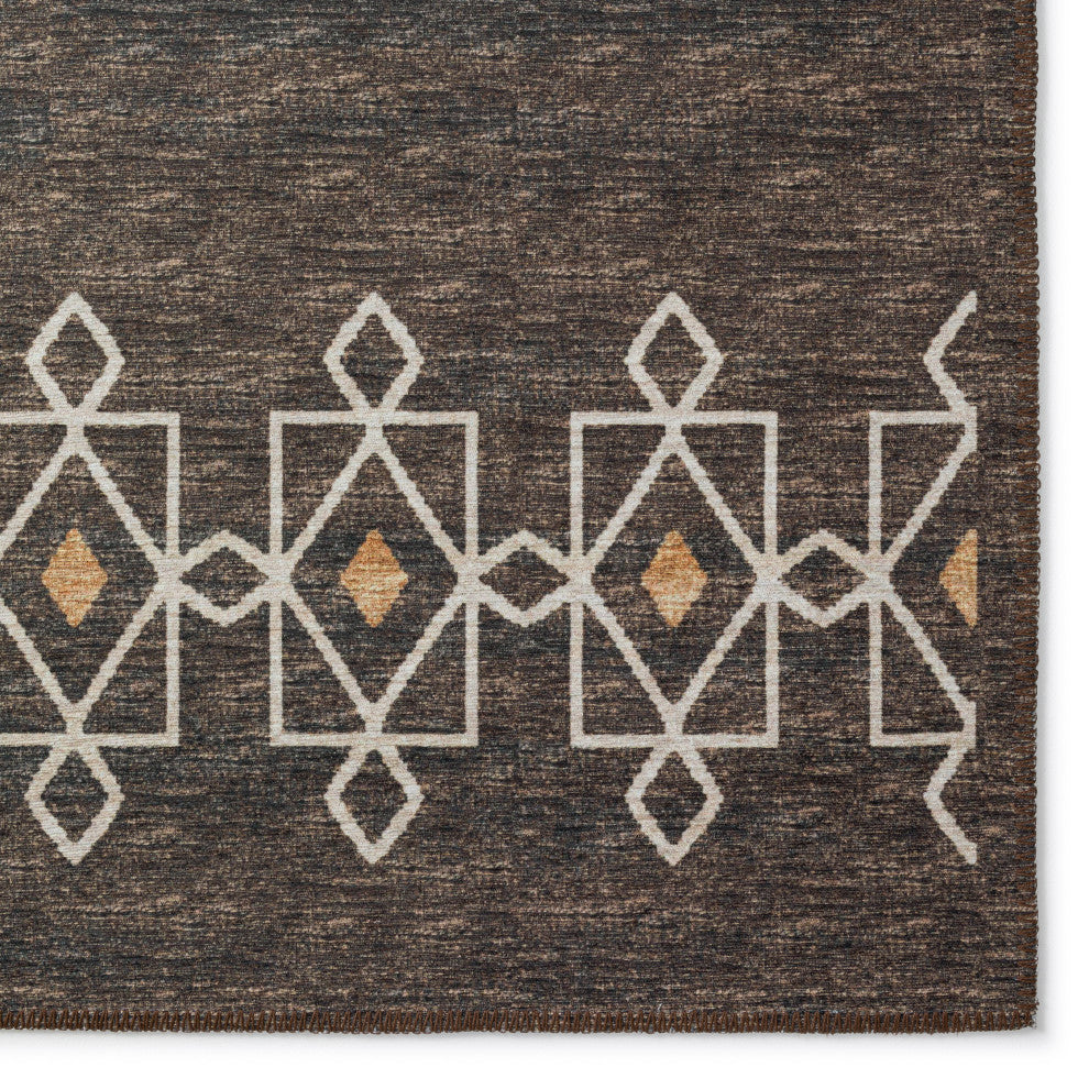 Dalyn Indoor/Outdoor Sedona SN3 Fudge Washable 2'3" x 12' Runner Rug