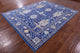 8' 1" X 9' 10" Hand Knotted Turkish Oushak Wool Rug - Q13341