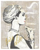 "Fashion Week Paris Halftone III" Digital Paper Print by Sue Schlabach, 22"x26"