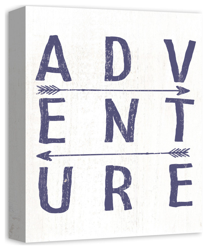 Adventure Arrows 11x14 Canvas Wall Art