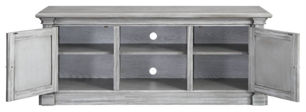 Acme Lucinda TV Stand Gray Oak