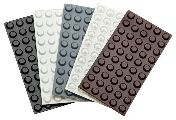 Cylindrical Adhesive Cabinet & Furniture Rubber Stoppers-BS01 .500"x.140"-200pcs