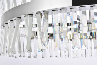 Modern Chrome 16-Light Chandelier
