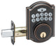 Electronic Deadbolt, Tuscan Bronze