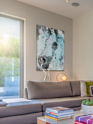 "Horse Head" Painting Print on Wrapped Canvas