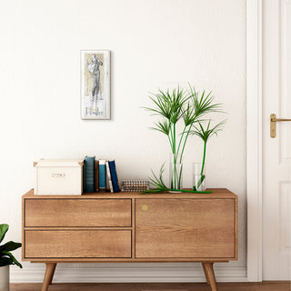 Fresh Powder Vintage Skiing Print Design, 7"x17"