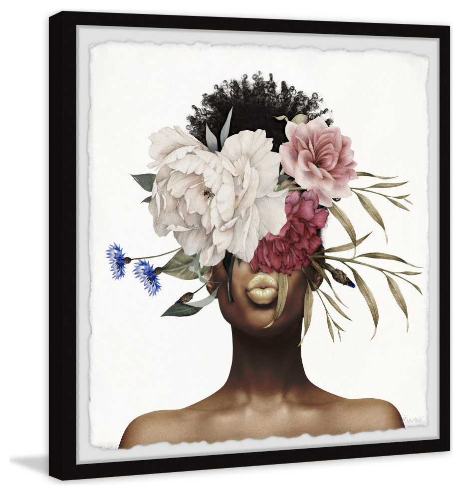 "A Kiss for You" Framed Painting Print, 32x32