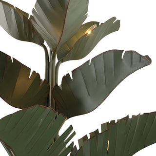 Banana Leaf 9-Lt Chandelier