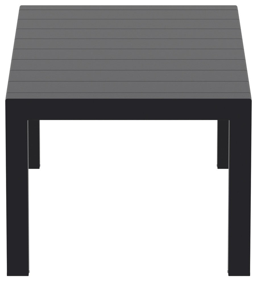 Compamia Vegas 70"-86" Extendable Dining Table, Black