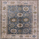 Ahgly Company Indoor Square Mid-Century Modern Area Rugs, 7' Square