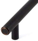 Celeste Bar Pull Cabinet Handle Oil-Rubbed Bronze Solid Steel, 10"x14"