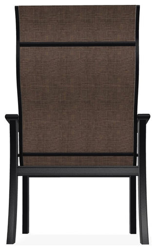 St. Catherine Sling Outdoor Armchair, Mocha/Black