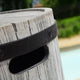 Barrel Outdoor Patio Side Table