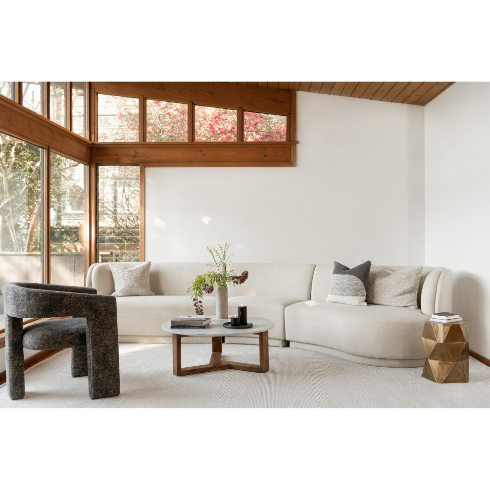 Jinxx Coffee Table, Brown