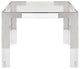 Casper Dining Table, Chrome