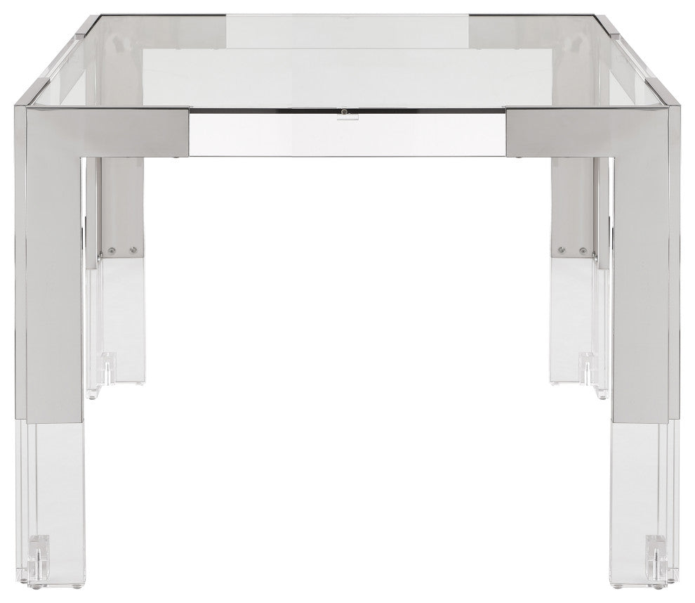 Casper Dining Table, Chrome