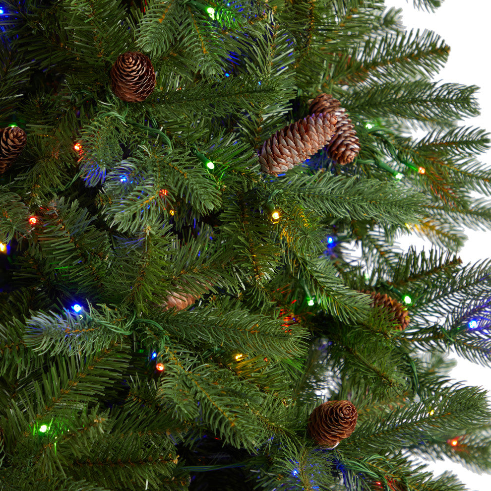 T3265 10 Fraser Fir Artificial Christmas Tree With 780 Multicolor LED Lights