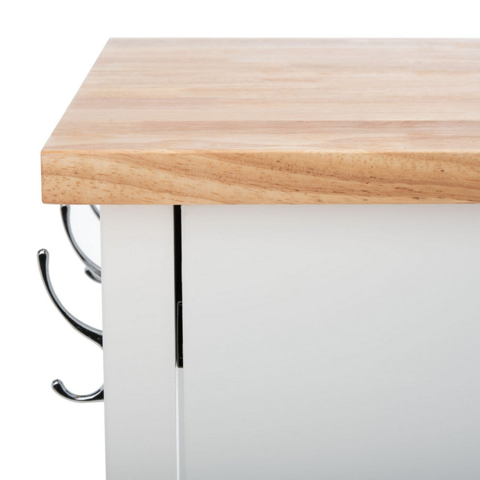 Safavieh Kiko 2 Drawer 2 Shelf Kitchen Cart