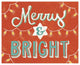 "Merry and Bright" Digital Paper Print by Mary Urban, 30"x24"