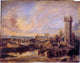 Peter Paul Rubens Landscape with Tower, 20"x25" Gallery Wrapped Canvas Print