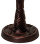 Meyda Lighting 230949 13" High Twisted Fly Table Base