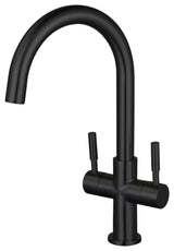 Fauceture LS8290DL Concord Two-Handle Vessel Faucet, Matte Black
