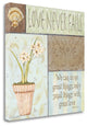 "Love Never Fails" By Jo Moulton, Giclee Print on Gallery Wrap Canvas