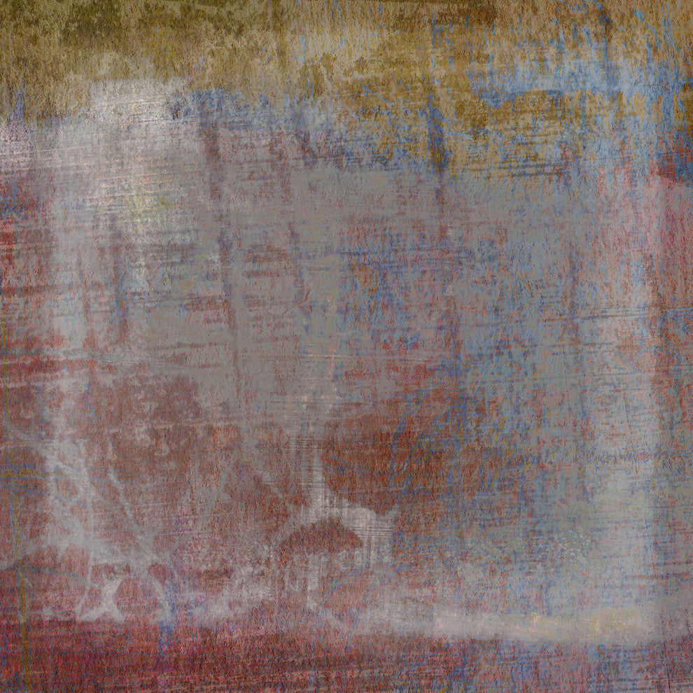 "Analog VII" Painting Print on Canvas by Aryai
