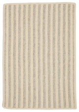 Woodland OL23 Light Gray All-Natural/Eco Area Rug, Rectangular 3'x5'