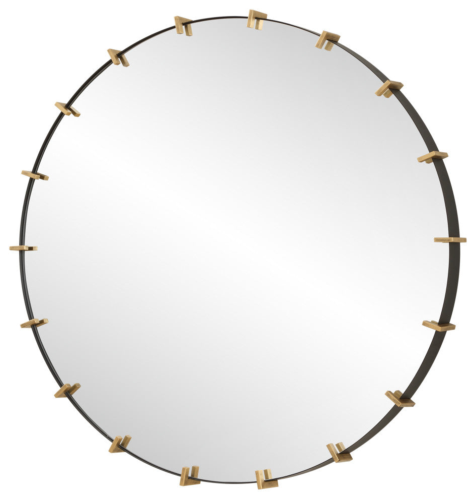 Uttermost - 09994 - Mirror - Pali - Antiqued Brushed Gold