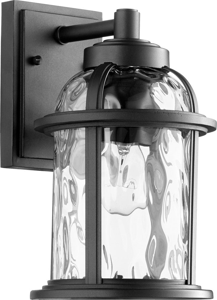 Winston 1-Light Outdoor Lantern, Noir