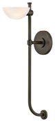 Fredrick Ramond Merit Large Single Light Sconce, Black Oxide