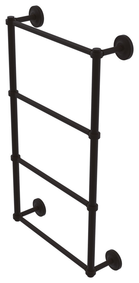 Prestige Regal 4-Tier 30" Ladder Towel Bar with Groovy Detail, Oil Rubbed Bronze