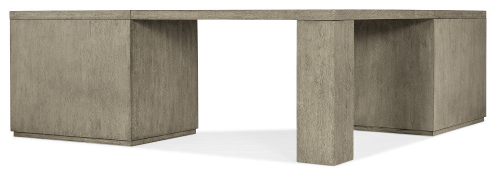 Linville Falls Corner Desk With Two Open Desk Cabinets