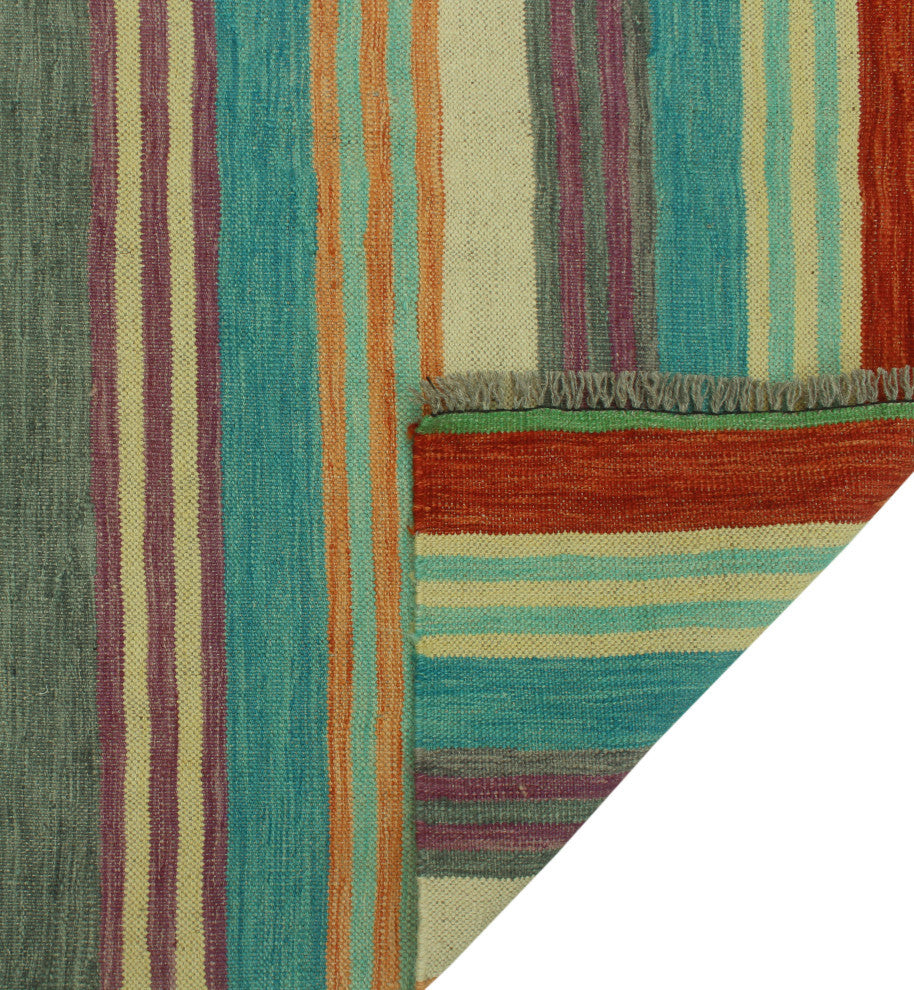 Winchester Kilim Mohidil Red/Green Rug, 3'10x6'3