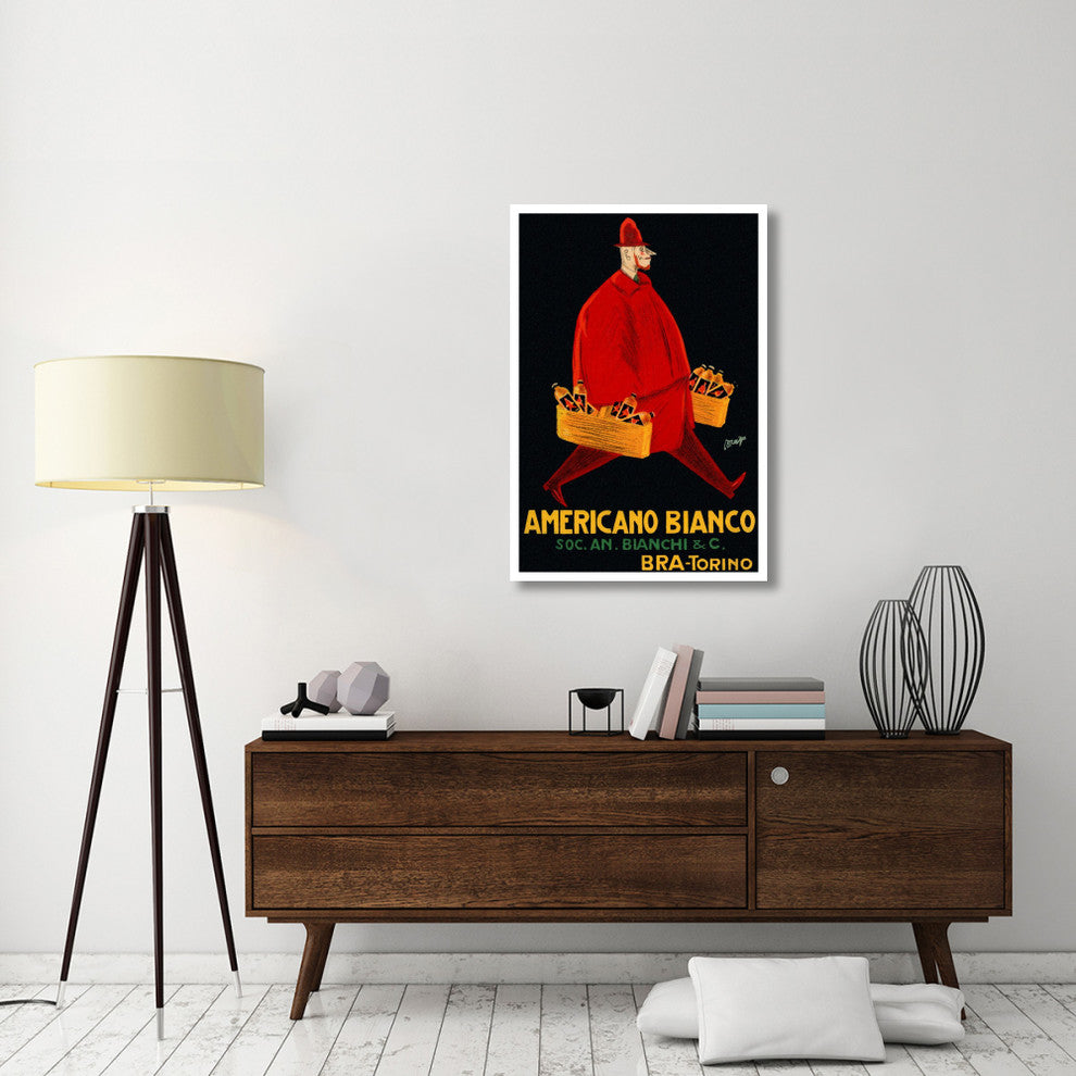 "Americano Bianco" Digital Paper Print by Vintage Booze Labels, 29"x42"