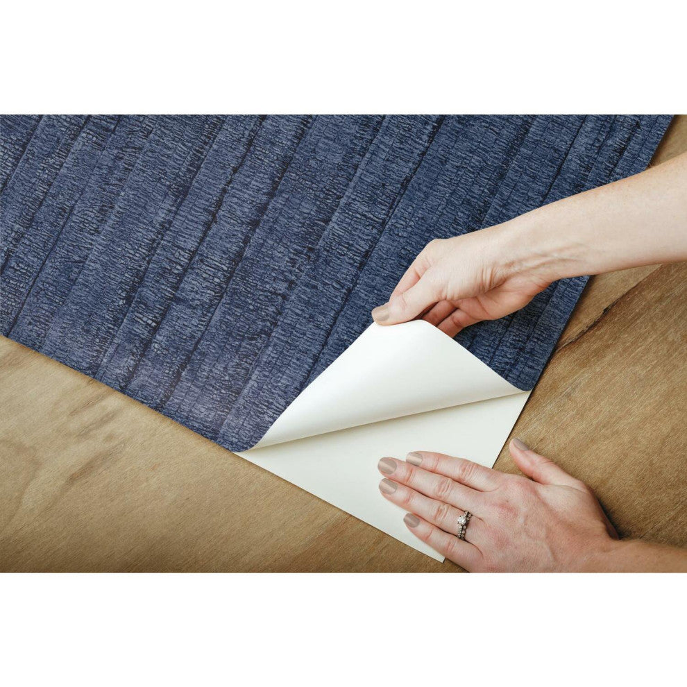 Crackled Stria Texture Peel & Stick Wallpaper
