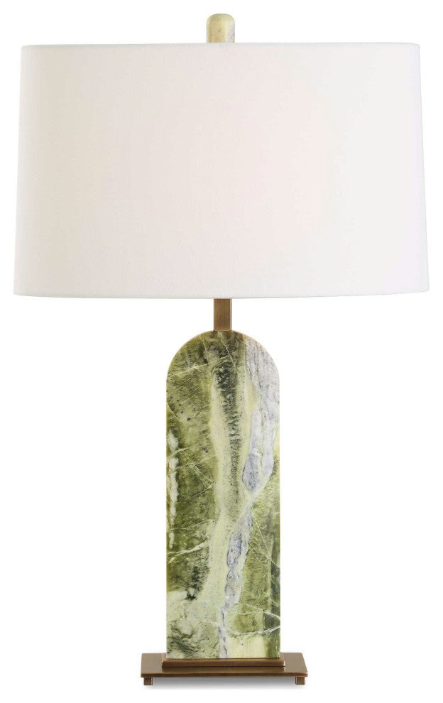 Uttermost Moorea Green Marble Table Lamp