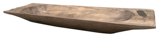 Uttermost 18950 Dough Tray 30"W Iron and Wood Decorative Tray - Driftwood