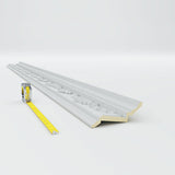 6 1/4"Hx3 3/8"Px7"Fx96 1/8"L, 16" Repeat, Shell Crown Moulding
