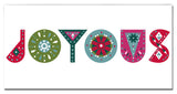 Ready2HangArt 'Joyous' Wrapped Canvas Christmas Wall Art