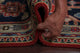 Carpet Handmade Indian Heriz Oriental Traditional Area Rug, Red, 17'11"x12'0