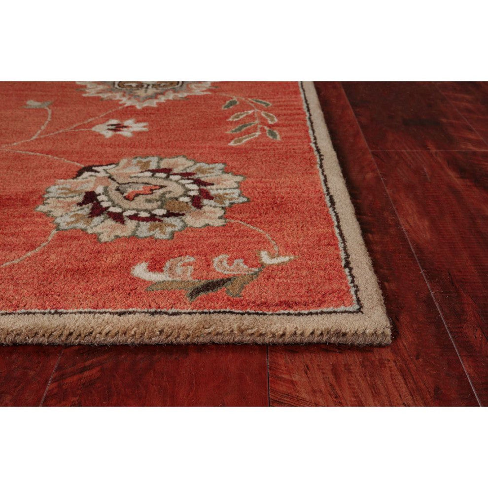 KAS Syriana 6008 Sienna Allover Mahal Area Rug, 2'3"x7'6" Runner