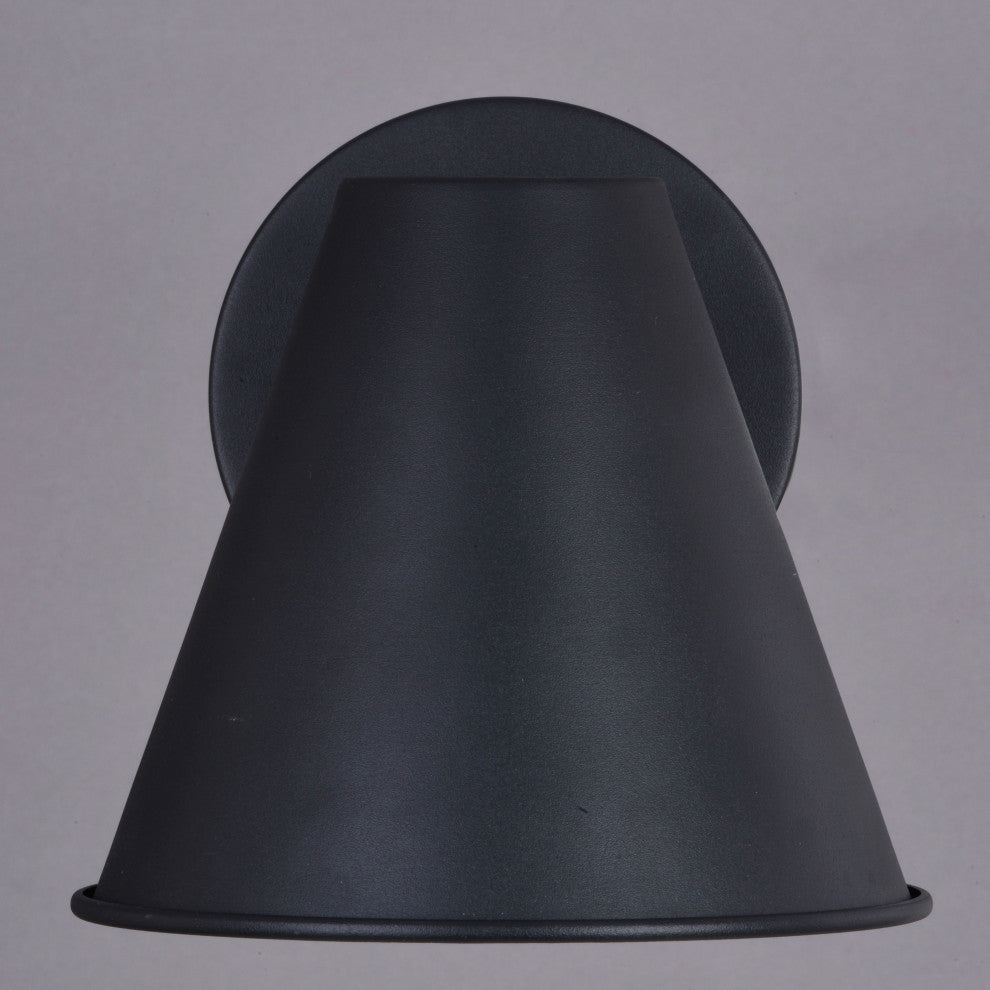 Smith 6.5" Outdoor Wall Light Textured Black