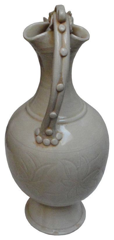 Chinese White Porcelain Flower Vase
